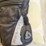 Ladies REV'IT black leather motorbike gloves Image 2
