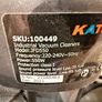 KATSU Tools 550W Wood Chip Dust Extractor 65L, Portable Workshop Dust Collector with Heavy Duty Bag, 2900RPM Suction System for Woodworking, Sawdust & Chip Removal Image 2