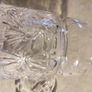 Vintage Lidded bohemian Crystal Jam/Jelly Pot. No 50. Image 4
