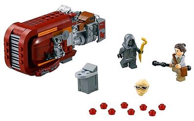 Lego Star Wars 75099: Rey's Speeder (2015) 100% Complete (NO BOX)