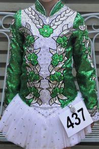 Irish dancing dress