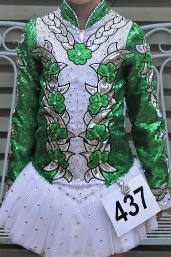 Irish dancing dress