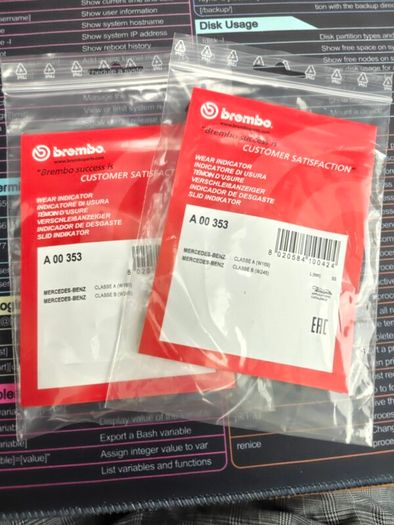Brembo Front & Rear Brake Pads + Wear Sensors for Mercedes E-Class W213 (NEW)