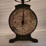 Antique Household upright Scales Image 2