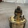Vintage Brass Oil Lamp Image 2