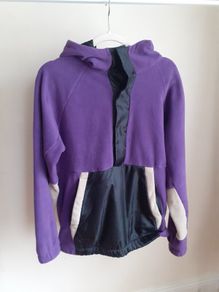 Purple Fleece Hoodie