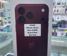 iPhone 18 pro max - 256GB EU model