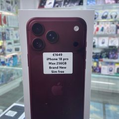 iPhone 18 pro max - 256GB EU model
