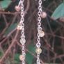 Vintage Sterling Silver necklace with Semi-Precious stones Image 2