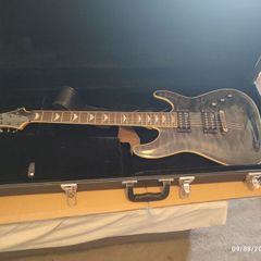 Schecter electric guitar with case