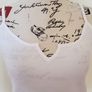 BNWT Size 12-14 Short White Vest Top Image 2