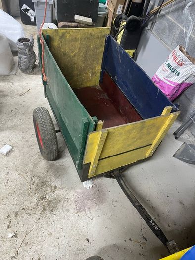 Berg Go Kart and Tipping Trailer