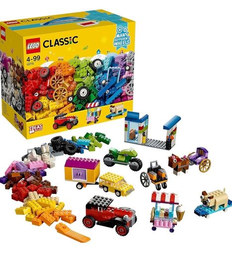 New Unopened Rare Retired Lego Classic Bricks On A Roll (10715)