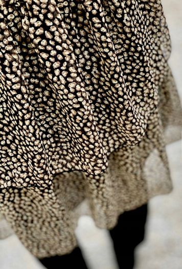 Patterned skirt
