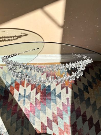 Zara Crystal Glass Necklace