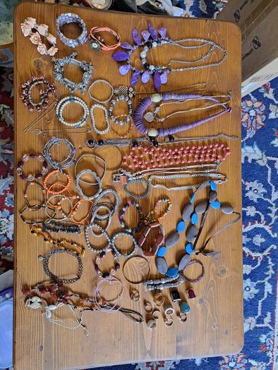 Large Costume Jewellery Bundle 65+ Pieces