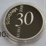 Slovenia 30 Euro Silver Proof Valentin Vodnik 2008 Slovenija Image 2