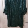 Quiz Sequin Green Top Size Uk 26 (nwt) Image 2