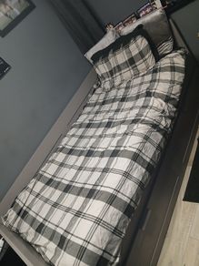 Single day bed and mattress