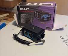 Camcorder XLR adaptor.