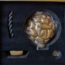 Mighty Jaxx " Smart Bomb" Gold Edition Vinyl Display piece Image 6