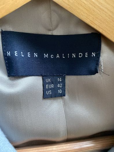 Helen McAlinden Coat (Light Blue) Size 14