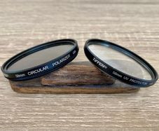 Tiffen 58mm Polarizer & UV Filter