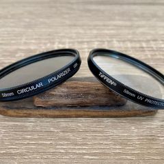Tiffen 58mm Polarizer & UV Filter