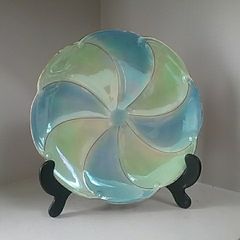 Small lustre Plate
