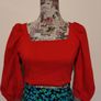 Red Crop Top, New With Tags Image 2