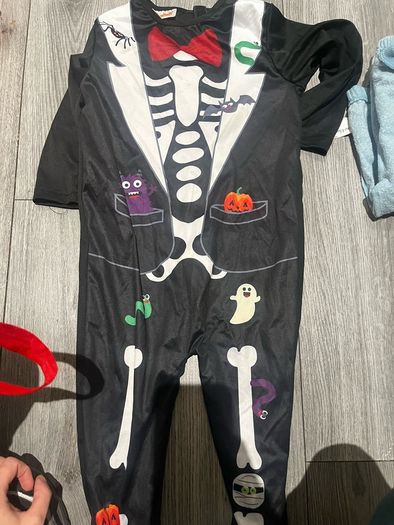 halloween costume paw patrol pink fong Skeleton pj masks