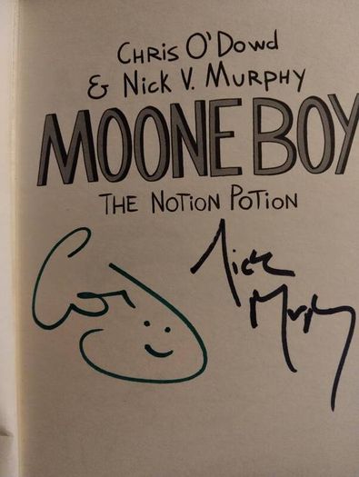 Moone Boy The Notion Potion Hardback Book  Signed Copy