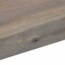 Console Table Grey 115x35x76 cm Solid Aacia Wood and Iron Image 5