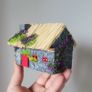 Handcrafted tiny wooden cottage Image 4