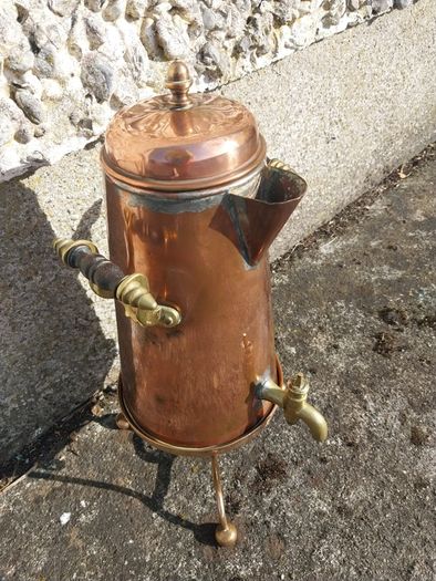 Victorian Coffee Pot & Stand