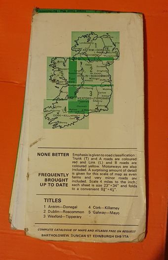 Map of Dublin  Roscommon