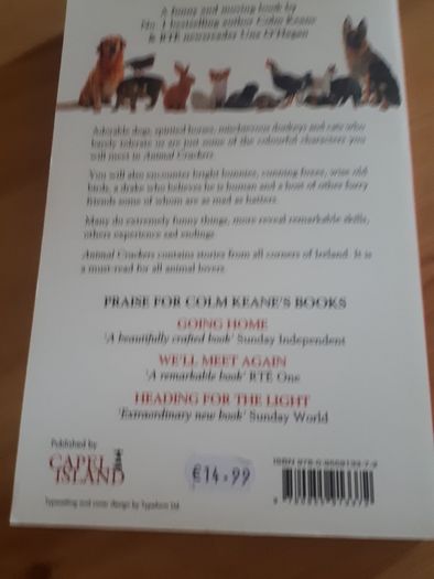 Animal crackers irish pet stories
