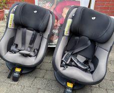 2 x Joie 360 spin car seats