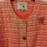 Tweed jacket ,peach. Size 12 Image 3