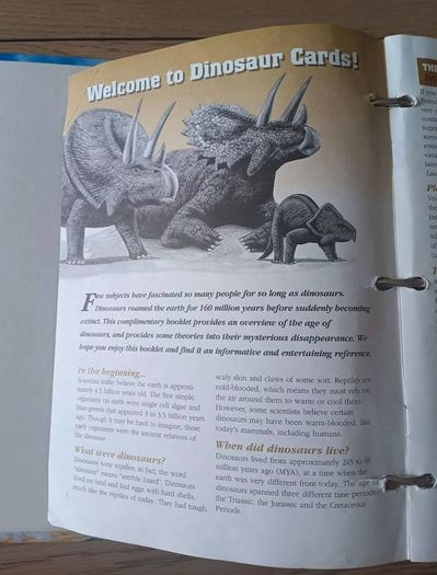 The Age of  Dinosaurs Fact File