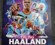 Football haaland magazine