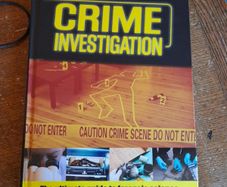 Crime Investigation large coffee table book