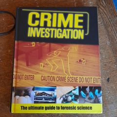 Crime Investigation large coffee table book