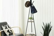 New Vintage Coat Rack with 2 Shelves - FREE P&amp;P