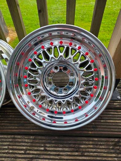 Japan Racing Chrome Alloys 4x100