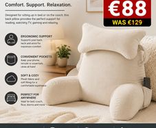 Pillow with Arm Support