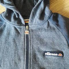 Ellesse navy two tone hoodie size uk6