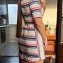 Topshop Tweed Stripped Mini dress XS Image 2