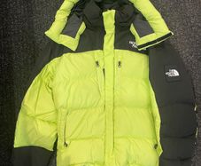 The North Face TNF Himalayan Parka Lime USED