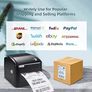 Thermal Printer USB Label Printer Thermal Label Printer 4x6 for Shipping Label Compatible with Windows, Mac OS and Linux systems Image 5